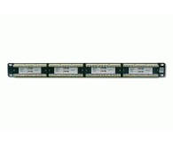 Digitus Patch panel 19" 24 porty, kat.5e, U/UTP, 1U, wspornik kablow - 1380449 - zdjęcie 2
